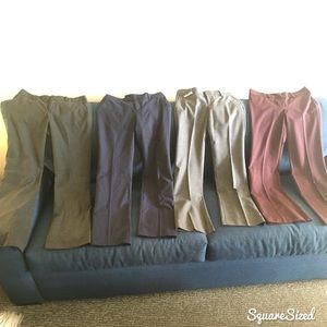 Banana Republic trousers/pants lot sz 0P 4 pairs